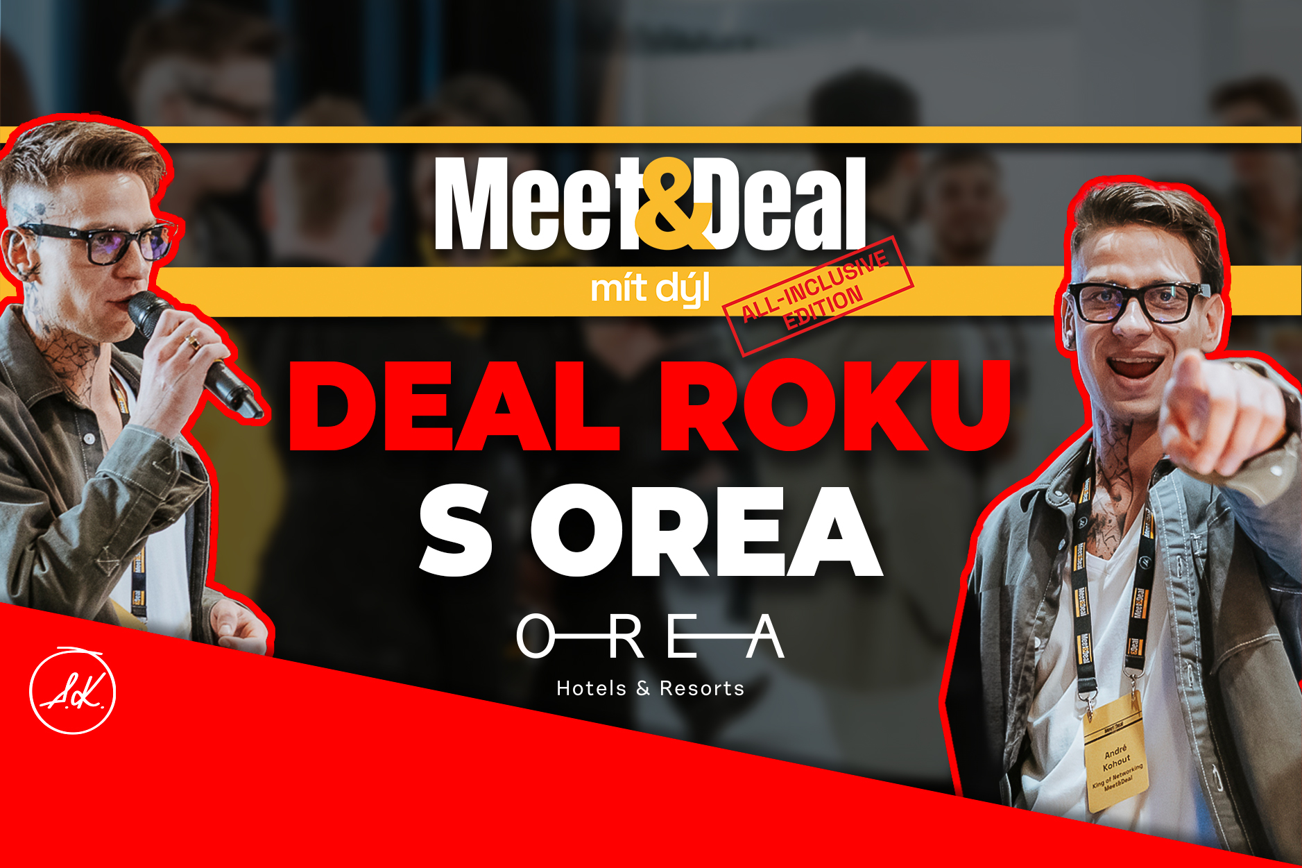 Meet&Deal vol10 all-inclusive EDITION: 2 dny, 200 lidí a 4hvězdičkový OREA Resort Sklář